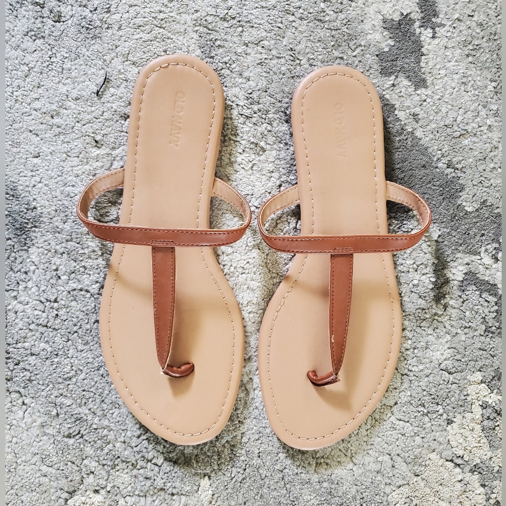 Old Navy T-Strap Flat Sandals